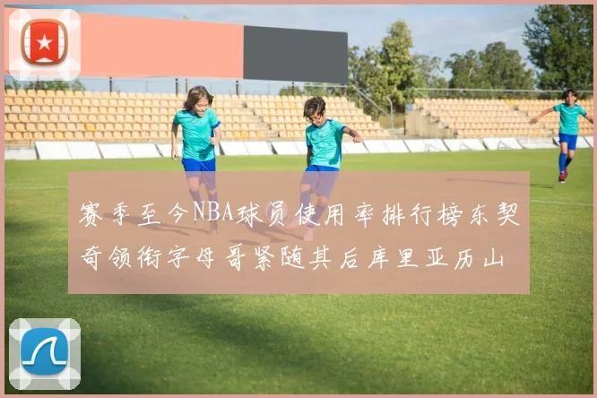 赛季至今NBA球员使用率排行榜东契奇领衔字母哥紧随其后库里亚历山大表现抢眼